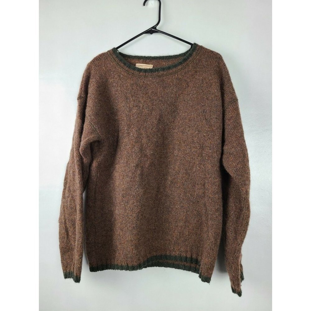Woolrich Mens Brown Wool blend Pullover Sweater L